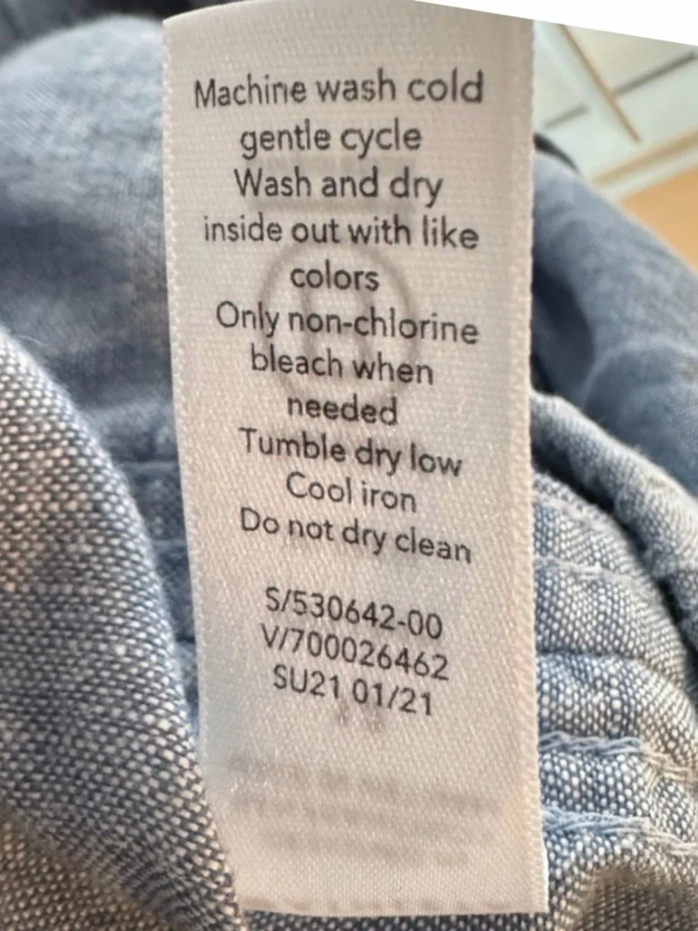 Athleta Cabo 100% Linen Joggers in Chambray Blue